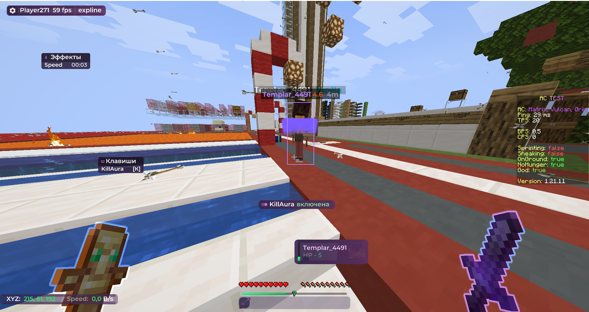 Minecraft Client Video Review
